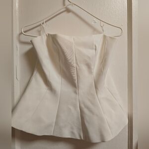 ZARA white tube top